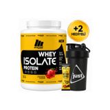 Whey Isolate Protein Tozu 1800 Gr 60 Servis Çilek + Shaker + Protein Kahve Hediyeli