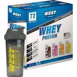 Whey Protein Tozu 72 Şase Bir Kutuda 4 Aroma + Shaker