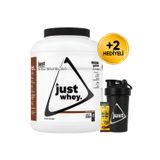 Whey Protein Tozu + Karbonhidrat 2000 Gr 40 Servis Çikolata + Shaker + Protein Kahve Hediyeli