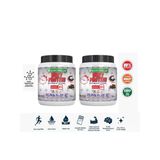 Whey Protein(Wpc %80) -Vitamin B6&b7 Takviyeli -Enzim Destekli -Çikolata Aromalı (1050GR)*2 Kutu