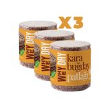 WHEYDAY Karabuğday Patlağı 3'lü Paket 3 x 85 g Glutensiz Sağlıklı Atıştırmalık