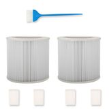 WHI-GN 08-2501 Stanley 5-18 Galon Islak/Kuru Vakumlar için Yedek Kartuş Filtresi (2 Paket)