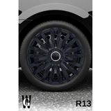 Whigor Alfa Romeo 155 13 Inç Jant Kapağı (4 Adet) Siyah S110