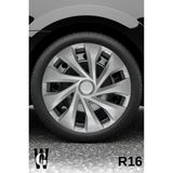 Whigor Alfa Romeo 75 16 Inç Jant Kapağı (4 Adet) Gri G122