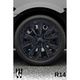 Whigor Alfa Romeo Gt 14 Inç Jant Kapağı (4 Adet) Siyah S108