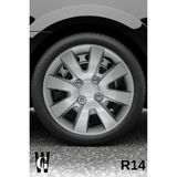 Whigor Audi A3 14 Inç Jant Kapağı (4 Adet) Gri G101