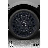 Whigor Audi A4 15 Inç Jant Kapağı (4 Adet) Siyah S112