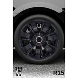 Whigor Audi A4 15 Inç Jant Kapağı (4 Adet) Siyah S113