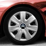 Whigor Citroen C1 14 Inç Jant Kapağı Amblemli Gri 4 Adet 1 Takım 108