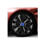 Whigor Ford Fiesta Van 16 Inç Uyumlu Jant Kapağı Amblemli Piano Black 4'lü Takım 214