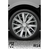 Whigor Ford Focus 14 Inç Jant Kapağı (4 Adet) Gri G114