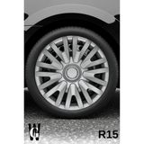 Whigor Ford Focus 15 Inç Jant Kapağı (4 Adet) Gri G112
