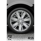 Whigor Ford Focus 15 Inç Jant Kapağı (4 Adet) Gri G113