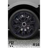 Whigor Ford Focus 16 Inç Jant Kapağı (4 Adet) Siyah S119