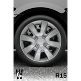 Whigor Mazda 2 15 Inç Jant Kapağı (4 Adet) Gri G102