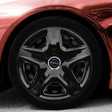 Whigor Opel Corsa 16 Inç Uyumlu Jant Kapağı Amblemli Piano Black 4 Adet 1 Takım 203