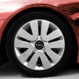 Whigor Opel Kadett 13 Inç Jant Kapağı Amblemli Gri 4 Adet 1 Takım 104