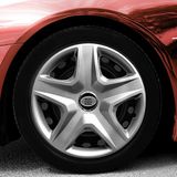 Whigor Tofaş Murat 14 Inç Jant Kapağı Amblemli Gri 4'lü Takım 118