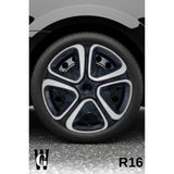 Whigor Toyota Hi-Ace 16 Inç Jant Kapağı (4 Adet) Siyah Gri C103