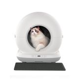 Whirtz Akıllı Otomatik Kedi Tuvaleti Beyaz