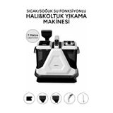 Whirtz Sıcak/soğuk Fonksiyonlu Halı Yıkama Makinesi Beyaz beyaz