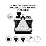 Whirtz Sıcak/soğuk Fonksiyonlu Halı Yıkama Makinesi Beyaz