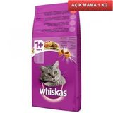 Whiskas 1 kg Kuru Biftek Ve Tavuklu Açık Kedi Maması
