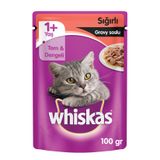Whiskas 100 gr Sığırlı Gravy Soslu Yaş Maması