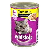 Whiskas 12x400 gr Tavuklu Yetişkin Konserve Kedi Maması