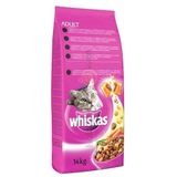 Whiskas 14 kg Tavuk Etli ve Sebzeli Kedi Maması