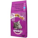 Whiskas 14 kg Ton Balıklı ve Sebzeli Yetişkin Kuru Kedi Maması