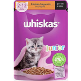 Whiskas 24x85 gr Kümes Hayvanlı Pouch Poşet Yavru Kedi Maması
