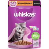 Whiskas 28x85 gr Kümes Hayvanlı Pouch Poşet Yavru Kedi Maması