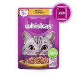 Whiskas 28x85 gr Pouch Tavuklu Yetişkin Kedi Konservesi