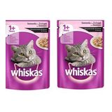 Whiskas 2x100 gr Somonlu Yaş Kedi Maması