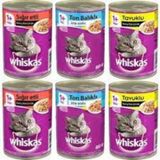 Whiskas 3 Çeşit Karışık 6 x 400 gr Yetişkin Konserve Kedi Maması