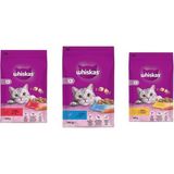 Whiskas 300 gr Karışık Kedi Maması 3 Lü Set - 1