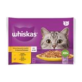 Whiskas 4x85 gr Kümes Hayvanlı Seçim Poşet Yaş Kedi Maması