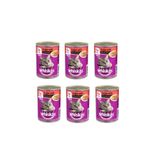 Whiskas 6x400 gr Sığır Etli Kedi Mama Konserve