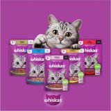 Whiskas 85 gr Karışık Yaş Kedi Maması Sığır Tavuk Somon Ton Balığı Kuzulu Lezzetler