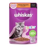 Whiskas 85 gr Poşet Hayvanlı Yavru Yaş Kedi Maması
