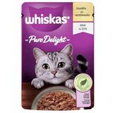 Whiskas 85 gr Pouch Pure Delight Güveçte Tavuklu Yaş Kedi Maması