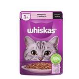 Whiskas 85 gr Pouch Sos İçinde Sığır Etli Yetişkin Kedi Konservesi