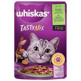Whiskas 85 Gr Tasty Mix Kuzu Tavuk Ve Havuçlu Yaş Kedi Maması