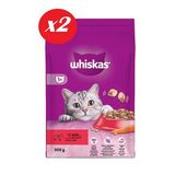 Whiskas Biftekli Havuçlu Kuru Kedi Maması 300 Gr Set 2'Li