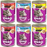 Whiskas Dreamies Casper 2x60 gr Kedi Ödül Maması + 400 gr Biftekli Tavuklu Konserve Kedi Maması