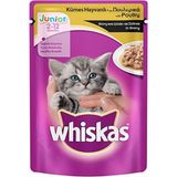 Whiskas Junior Pouch Tavuklu 6x100 gr Yavru Kedi Konservesi