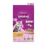 Whiskas Junior Tavuklu Yavru Kuru Kedi Maması 1.9 Kg*3 Adet