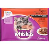 Whiskas Multipack Pouch 4x100 gr Et Çeşitleri Yavru Kedi Maması