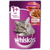 Whiskas Pouch in Jelly Güveç Sığır Etli 85 gr Kedi Maması